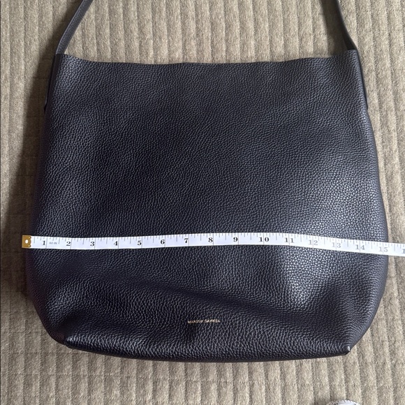 nwt mansur gavriel cabas leather tote - Picture 14 of 16